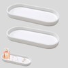 XINSUO Set of 2 Bathroom Trays, Decorative Trays, Dressing Table