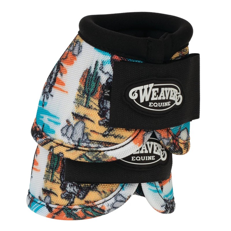 Weaver Leather Bucking Bronc Medium No Turn Bell Boots