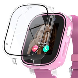 BESINPO 1 x Case for XPLORA X6 Play with Screen Protector, 360 Degree All-Round Protection, Shockproof Protective Case, HD Ultra Thin Casing, Scratch-Resistant Case for Xplora X6 Play, Transparent