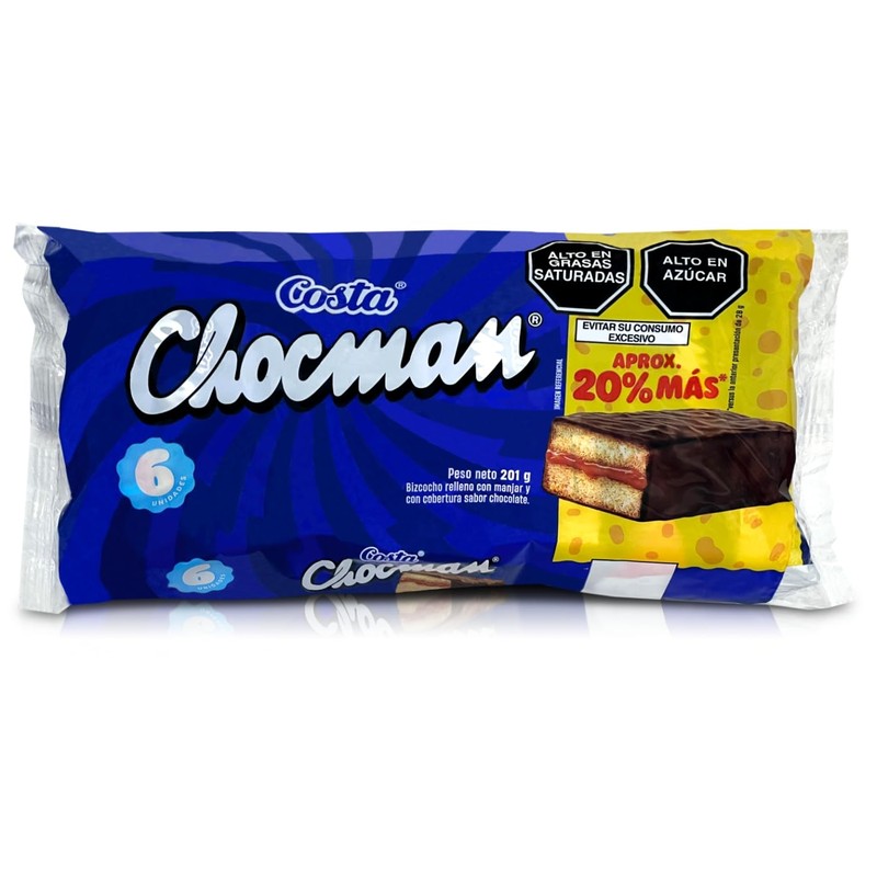 Costa Chocman Peruvian Cookies 7.1 oz | Galletas Peruanas Chocman