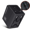 HyperGear All-in-One Black World Travel Adapter - 14298