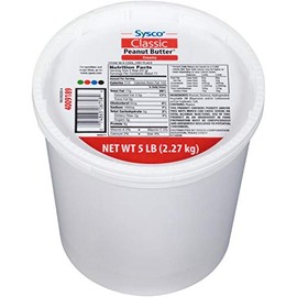 Sysco Creamy Peanut Butter | Kosher | 5lb Bulk Tub