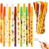 FOIMAS 36pcs Thankgiving Pens,Autumn Ballpoint Pens Fall Leaves Pumpkin Ink