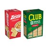 Club and Zesta Crackers, Party Snacks, Variety Pack (4 Boxes)