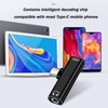 Hsupez USB C to Jack Headphone Adapter, Charging 2 in
