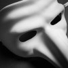 ILOVEMASKS White Classic Zanni Long Nose Venetian Mardi Gras Full