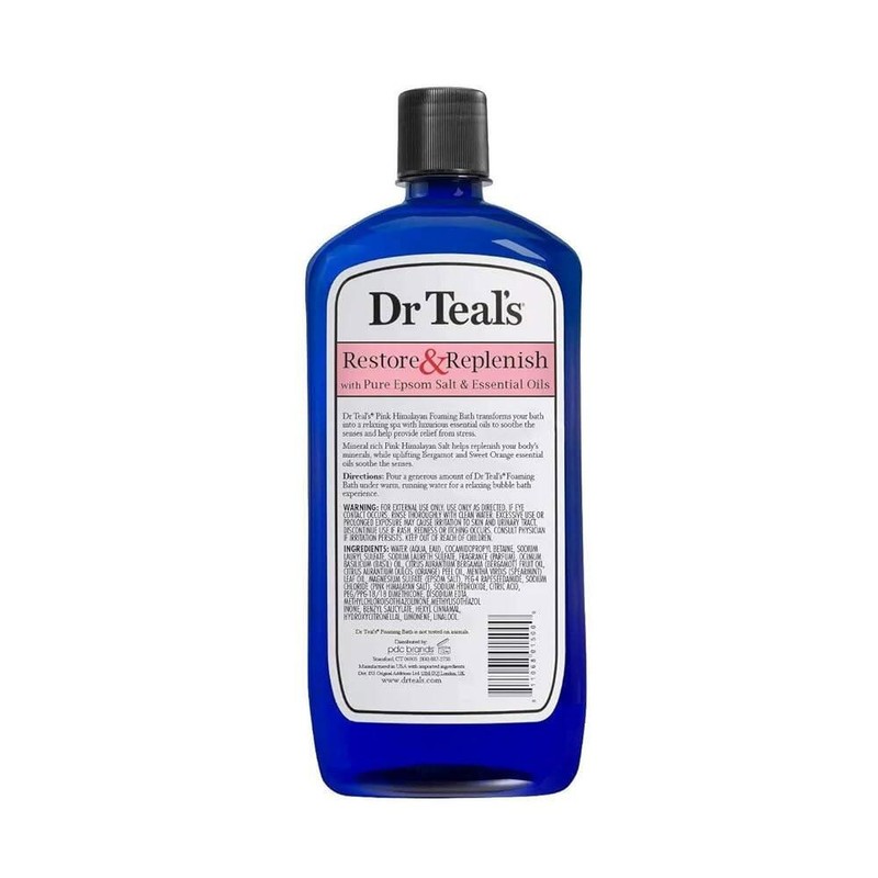 Dr. Teal's 닥터 틸의 핑크 히말라야 솔트 폼 목욕 선물
