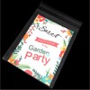 Borningfire 200 Pcs 4"x4" Square Clear Cello Cellophane Bags Resealable