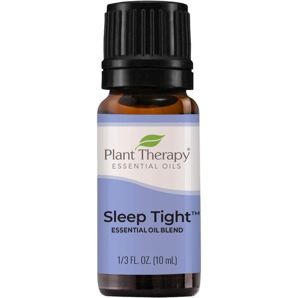 Plant Therapy Sleep Tight Essential Oil Blend 10 mL (1/3 oz) 100% Pure, Undiluted, Therapeutic Grade