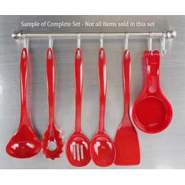 Reston Lloyd Calypso Basics Utensil Set of 4, Red