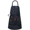 MyLifeUNIT Artist Apron, Adjustable Painting Apron with 10 Pockets for