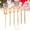 6PCS Rectangle Measuring Spoon Set Stainless Steel Accurate Clear Marking