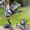 HappyLife Spinning Reel, Smooth Winding Feel, Recommended for Beginners, For