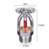 TuToy 1/2 Inch 68 °C Pendent Fire Sprinkler Sprayer Head