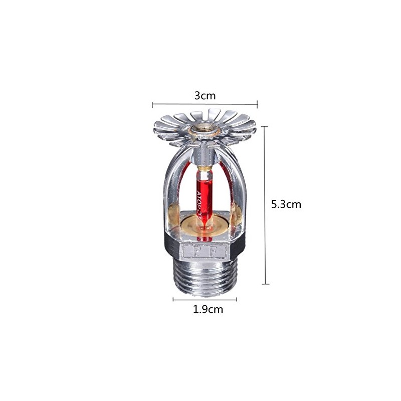 TuToy 1/2 Inch 68 °C Pendent Fire Sprinkler Sprayer Head