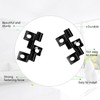 100Pcs Composite Decking Clips,Hidden Fixing Fasteners Metal Clips Anticorrosive Decorative