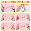 Pack of 12 Finger Twist, Thread Game, Twister Game, Rubber