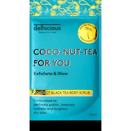 Delhicious Coconut Black Tea Body Scrub
