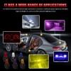 20PCS Car T5 Instrument Lights, Instrument Cluster Bulbs, 12V 1.2W