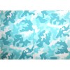 Oakhurst Teal Camo Fabric. Signature Classics. Oakhurst. 1 yard x