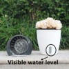 5 Pack Visible Water Level Self Watering Planter with Inner