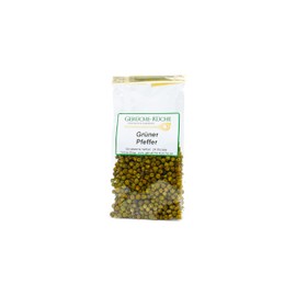 Green Malabar Pepper | 30g | Peppercorns Green Whole | Air Dried | Green Pepper Grains | Dried Pepper | Peppercorns from India | Gerüche-Küche |