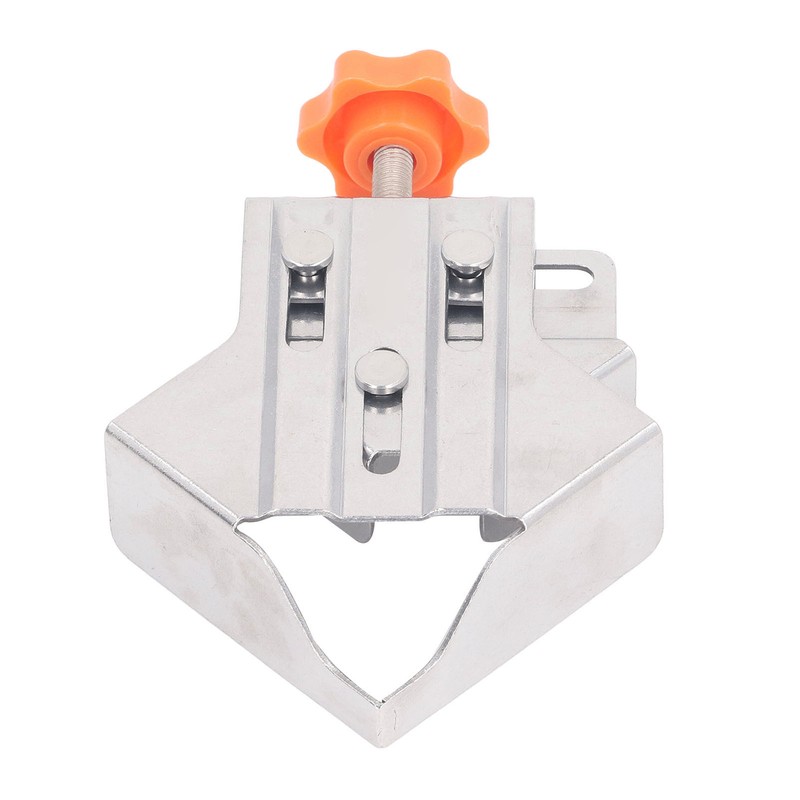 2Pcs Right Angle Clip Stainless Steel Mouth Closed 90 Degree