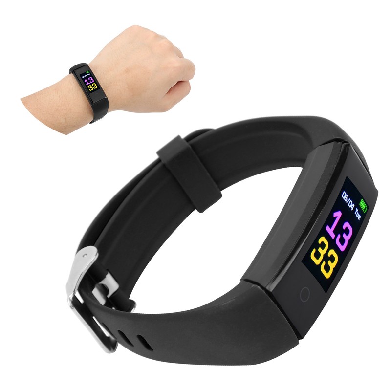 Sports Bracelet Watch Multifunction Pedometer Smartband Healthy Fitness Management USB