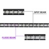 SKYWORLD 25 inch 120W Single Row LED Light Bar Low