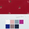 KIYOHARA KOF34-1M Cocochi Fabric Fabric, Soft, Broadcast, Embroidery, Cherry, Approx.