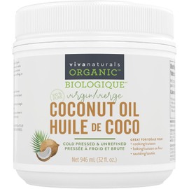 Viva Naturals Organic Extra Virgin Coconut Oil, 32 Ounce