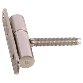 Gedotec Hinges – Renovation Hinges Door Hinges Nickel-Plated Metal | 1 Piece Door Hinges for Screwing On - Drilling | Made in Germany | Door Hinges for Wooden Doors and Wooden Door Poles | Drilling