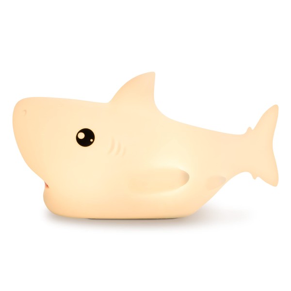 Navaris LED Nachtlicht Hai Design - mit Micro USB Kabel