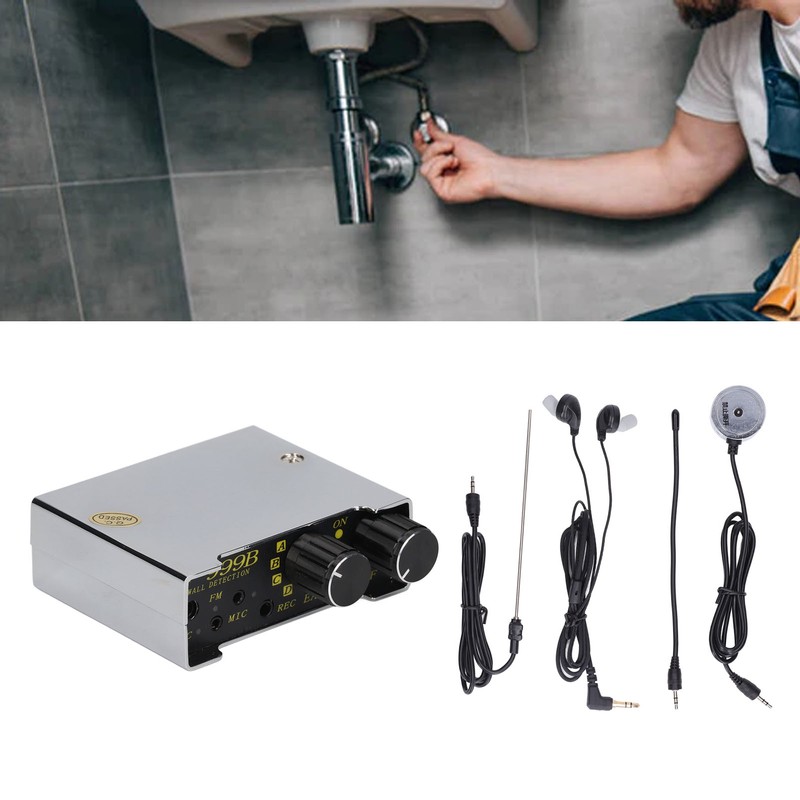 Pipe Leakage Detector Professional Metal Strong Sensitivity Underground Water Pipe