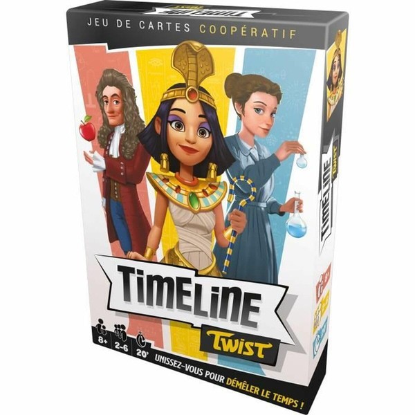 Asmodee - Timeline Twist - Board Games - Cooperative Card