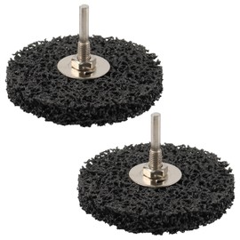 ZORUNNA Paint Stripper, 4 in Effective Paint Remover for Metal, 2 PCS Quick Change Paint Eater as Rotary Disc or as a Brush (on face), for Grinding Wood, Metal, Plastic and Fiberglass