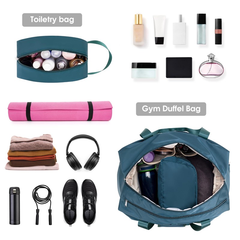 Ceneda Classic Sports Bag with Shoe Compartment and Wet Compartment