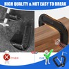 8 Pcs C Clamp 4 Inch Heavy Duty Steel C