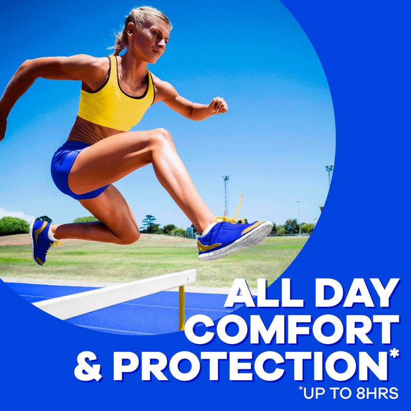 Tampax Cardboard Tampons Super Plus Absorbency, Anti-Slip Grip, LeakGuard Skirt,