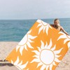 Large Beach Blanket Waterproof Sandproof, 78''×86'' Beach Mat Sand Free
