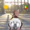 MUMTOP Solar Lantern Fairy Light, Crackle Glass Solar Lights Outdoor