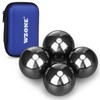 Wzone 3cm Balls Ferrite Magnet, 4 Pack Magnetic Balls Stress