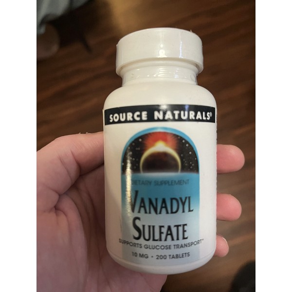 source naturals vanadyl sulfate