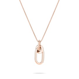 Liebeskind Berlin Necklace 45 cm Stainless Steel with Pendant, Stainless Steel, No Gemstone