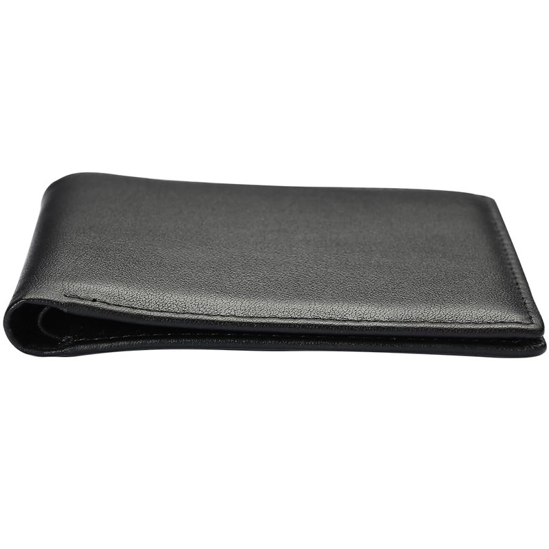Hoobest RFID Blocking Genuine Leather Wallet, Men Slim Wallets with