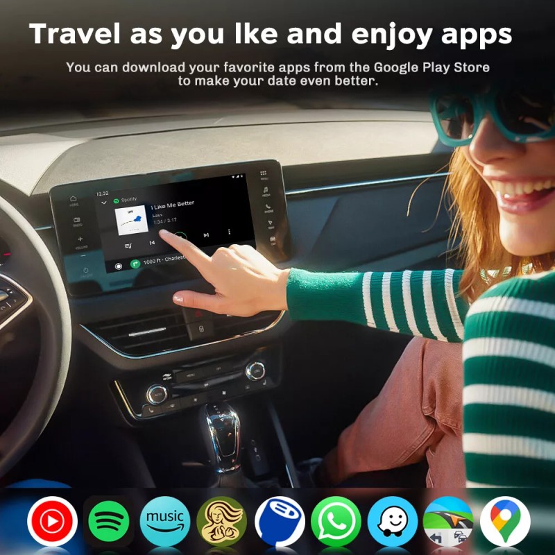 MMB Android Auto Wireless Adapter Mini Android Auto Dongle for