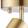 Globe 59765 ElectricPratt 4.8 in. 1-Light Matte Brass Track Lighting