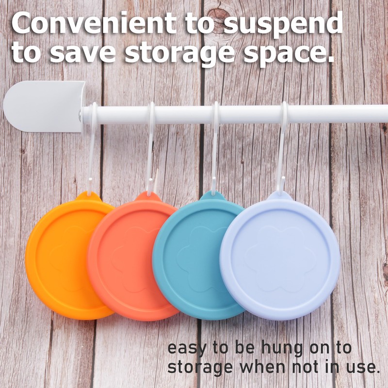 VIOTIIN 1 Cup Silicone Replacement Lids Storage Cover for Anchor