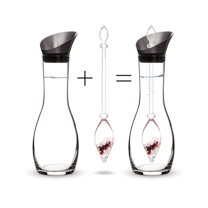 VitaJuwel Era Crystal Water Decanter (for VitaJuwel Gemstone Vials)