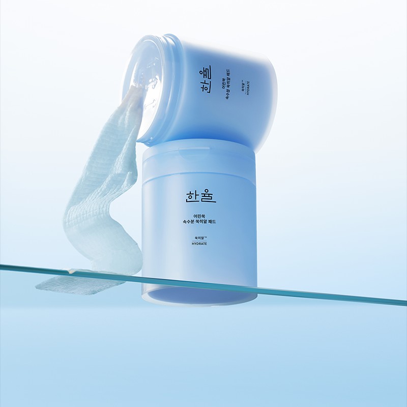 Han YooL [한율]어린쑥 속수분 쑥히알 패드 기획세트 [HANYUL] Young Mugwort